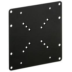 Front view of V22 200 x 200 mm VESA adapter plate for large computer monitors and TVs