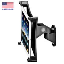 iLX2-9110S iLander articulating iPad wall mount side view fully extended with extensions