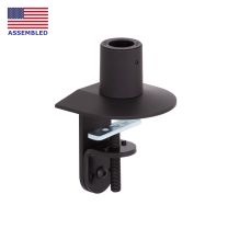 MKIT-A Desk mount arm mount kit that receives several smaller Ergomart arms and numerous poles - black