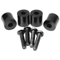 VESA Spacer Hardware Kit showing half inch spacers and screws front view