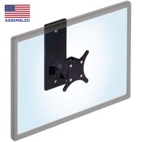 WM-9110T image of articulating wall mount with monitor in front
