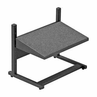 FRL2016 height adjustable footrest with slip-resistant coating