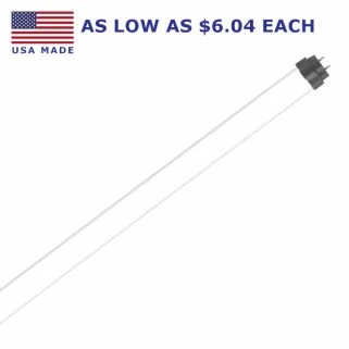 USA Made. As low as $6.04 each. FS10 fluorescent UV light filter diagonal view.