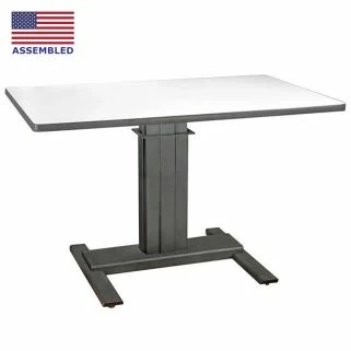 STS225 Power Column Lift Table large image, front view