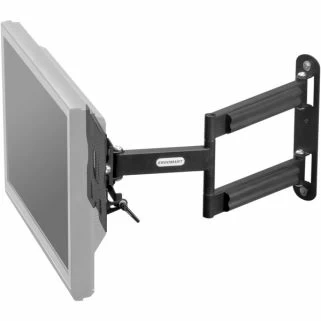 WMHA2480 articulating monitor wall mount extended side view