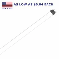 USA Made. As low as $6.04 each. FS10 fluorescent UV light filter diagonal view.