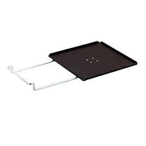 12.25 x 12.15 inch computer platform with attached wire hanger extended