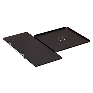 12.25 x 12.25 inch computer platform with attached 20 x 8.5 inch phenolic keyboard tray