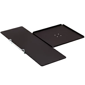 12.25 x 12.25 inch computer platform with attached 26 x 8.5 inch phenolic keyboard tray