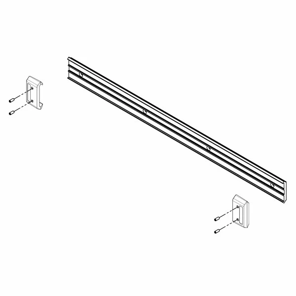 Horizontal ViewTrack™ End Stops