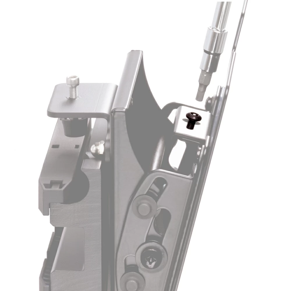RT-ST632 Roller Track low-profile mount highlighting the optional security screw.