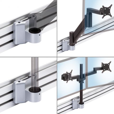 Slatwall Mounting Kit for Monitors