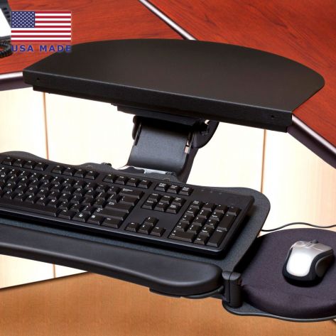 Cornershaper For Computer Desks, Best Keyboard Tray For Corner Desk