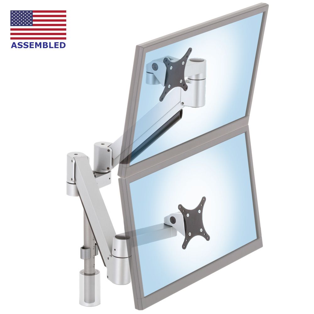 Adjustable Dual Arm: One Mount Floats 