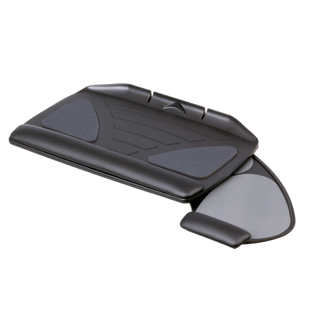 Left/right mouse tray from an isometric view