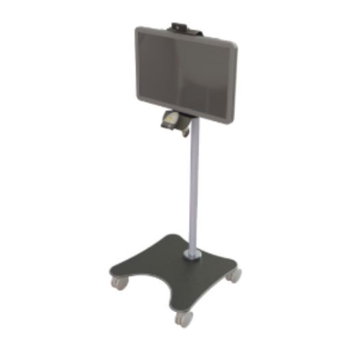 MCART custom monitor mounting solution shown from a front view