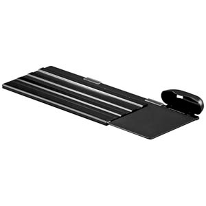 TRAS24 Aluminum Tray for left or right handed users 24" wide